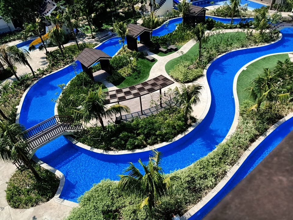The Loop, the resort's lazy river